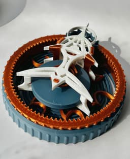 Tourbillon Escapement Mechanism 3d model