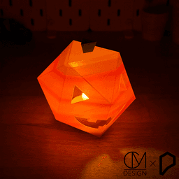Icosa Jack-o-lantern 3d model