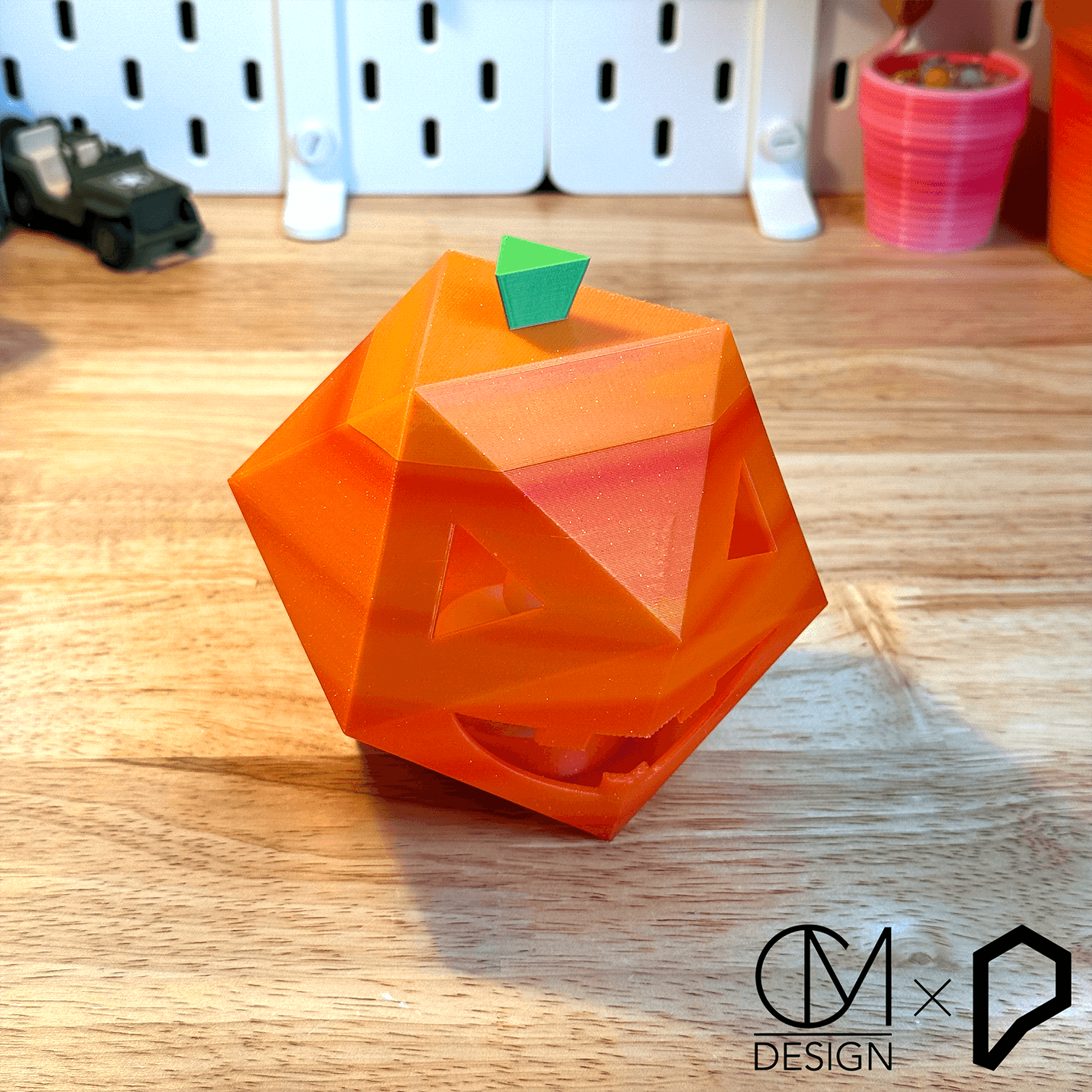 Icosa Jack-o-lantern 3d model