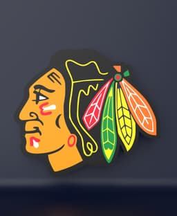 Chicago Blackhawks - LED strip compatible 3d model
