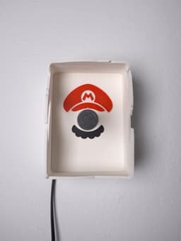 Super Mario Shadow Box Lamp 3d model