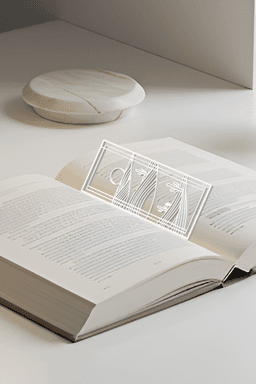 Sun Bookmark, Gift Idea 3d model