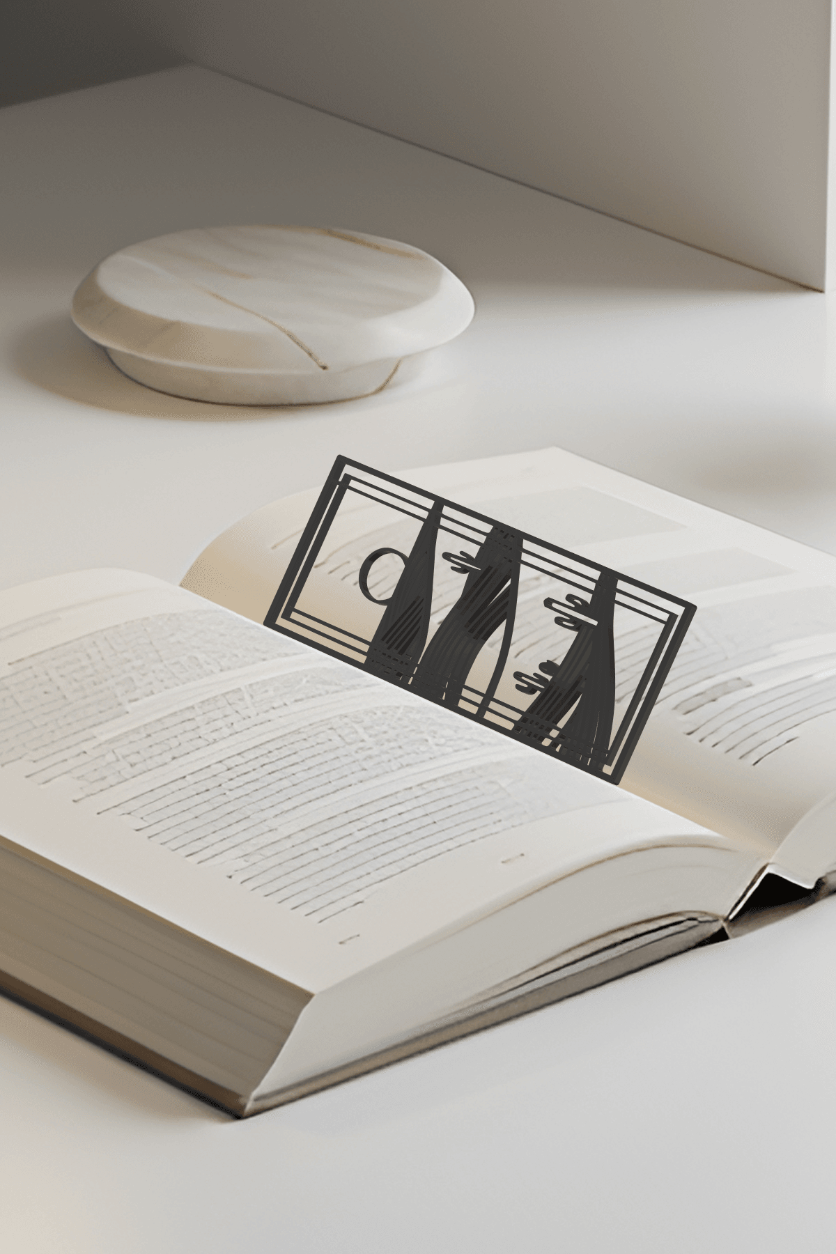 Sun Bookmark, Gift Idea 3d model