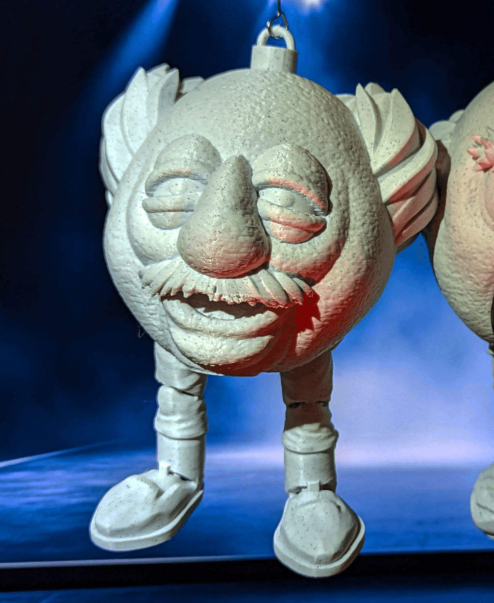 Muppets Robert Marley Dangly-leg Ornament 3d model