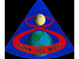 Apollo 8 Mission Patch 3d model