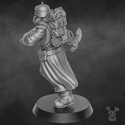 2nd Death Division Commander 3d model