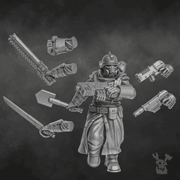 2nd Death Division Commander 3d model