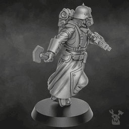 2nd Death Division Commander 3d model