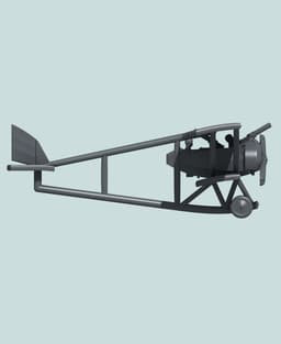 1:144 Caudron G.4 3d model
