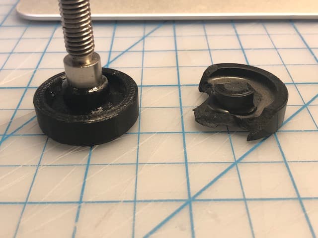 Sankyo Dualux 1000 Tripod Foot Repair 3d model