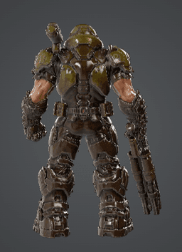 DOOM Slayer – DOOM Eternal 3d model