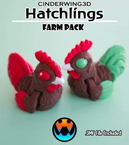 Rooster - Hatchling 3d model