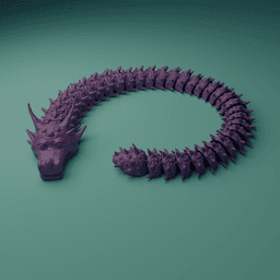 Articulated Spiky Dragon 3d model
