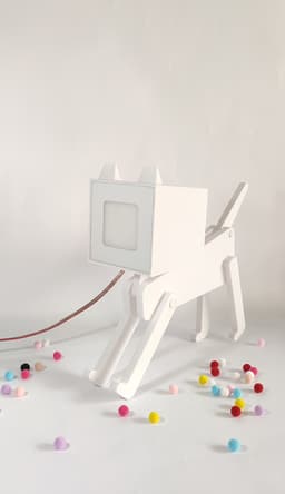 Cat-Lamp 3d model