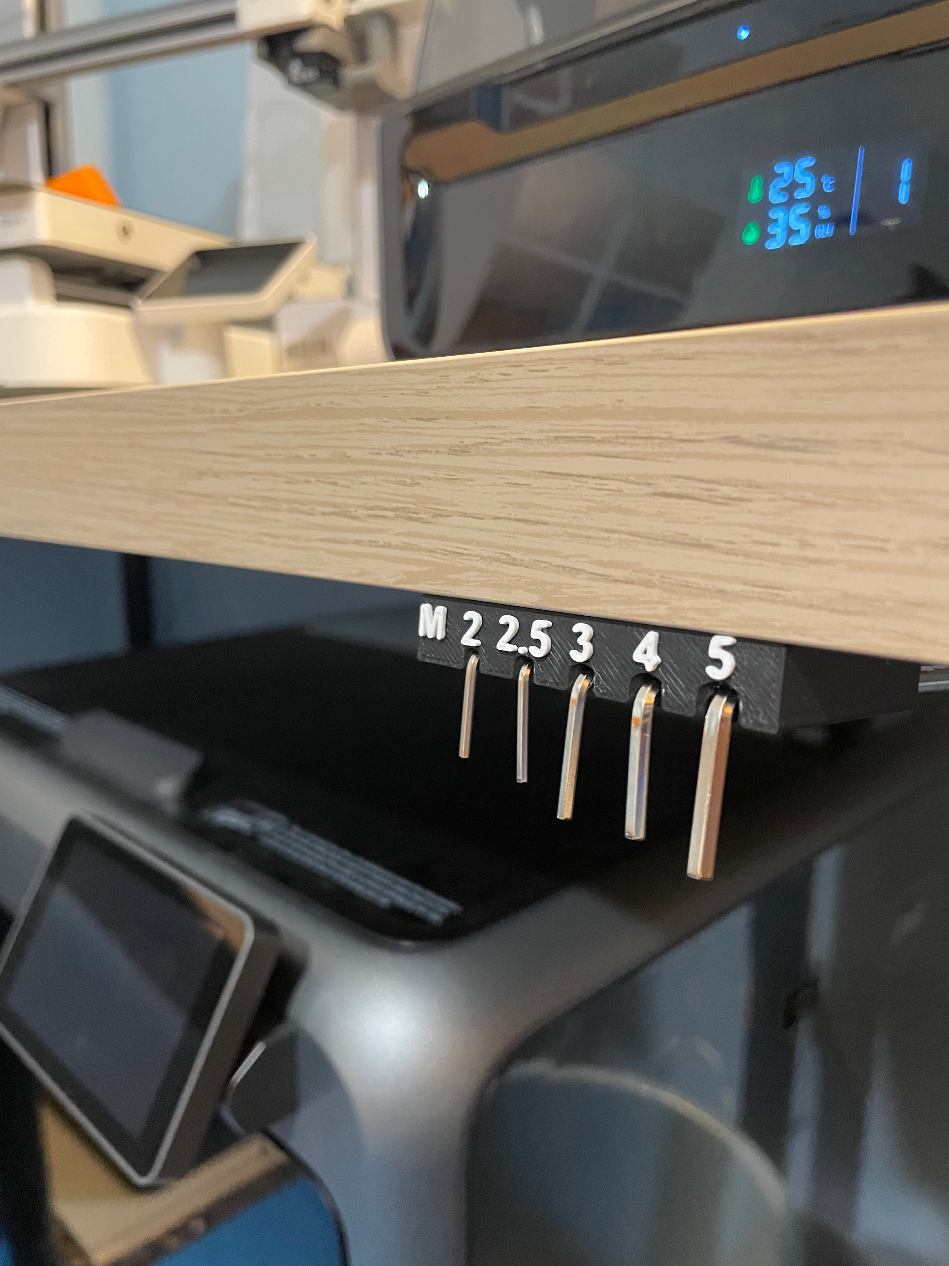 HEX KEY practical manager oversimplified 3d model