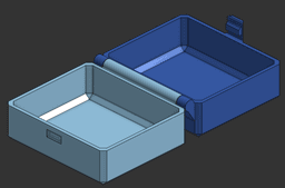 Latch box 3d model