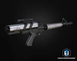 Spaceballs Trooper Rifle - 3D Print Files 3d model