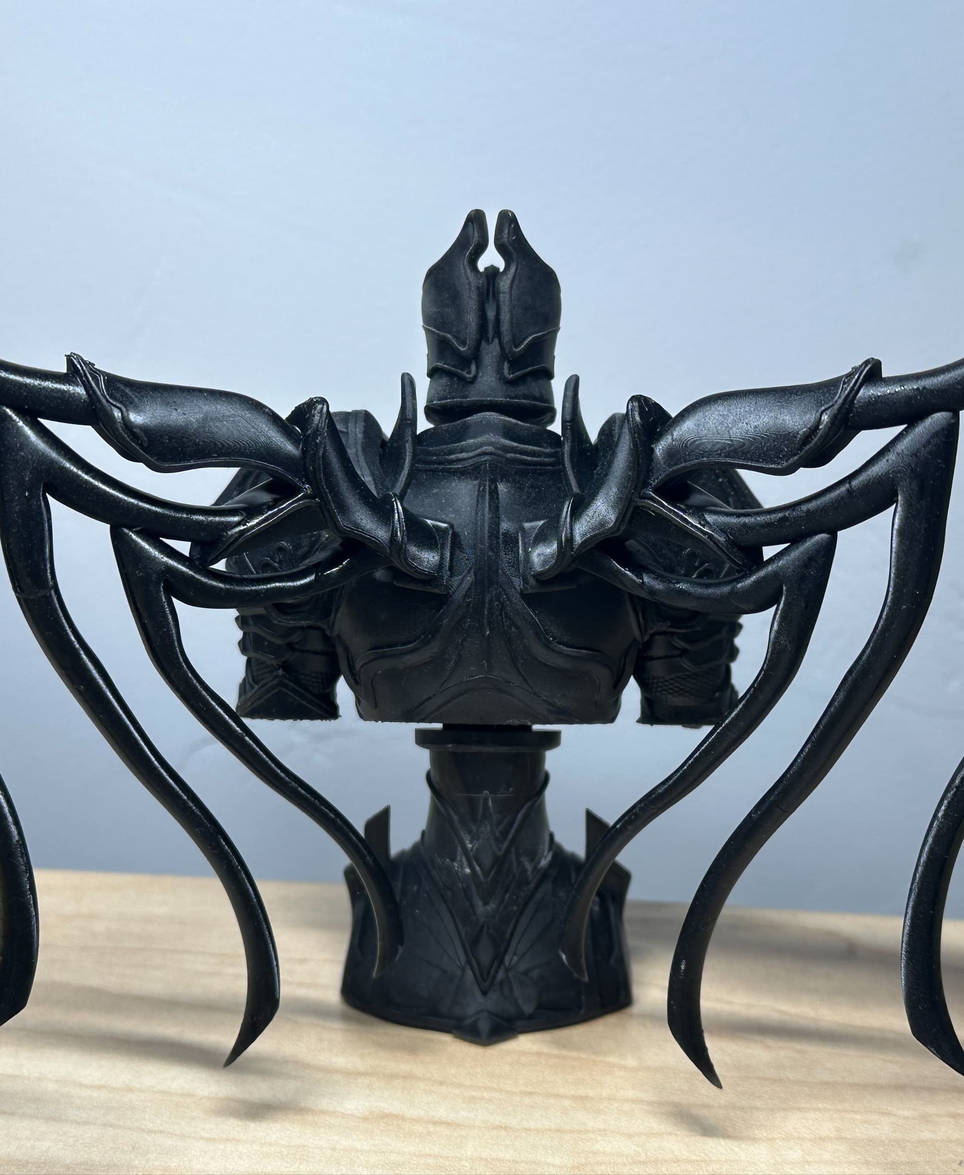 Printer: Anycubic Photon Mono X 6Ks
Resin: ABS-Like Resin Pro 2 (black)