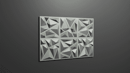 Diamond Wall Art 3d model