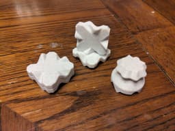 Ruffle Tak Stones and Capstone 3d model