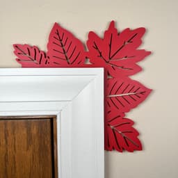 Fall Leaves Corner Decor 3d model