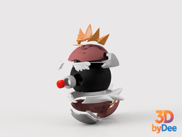 Tyrantrum Poke Ball 3d model