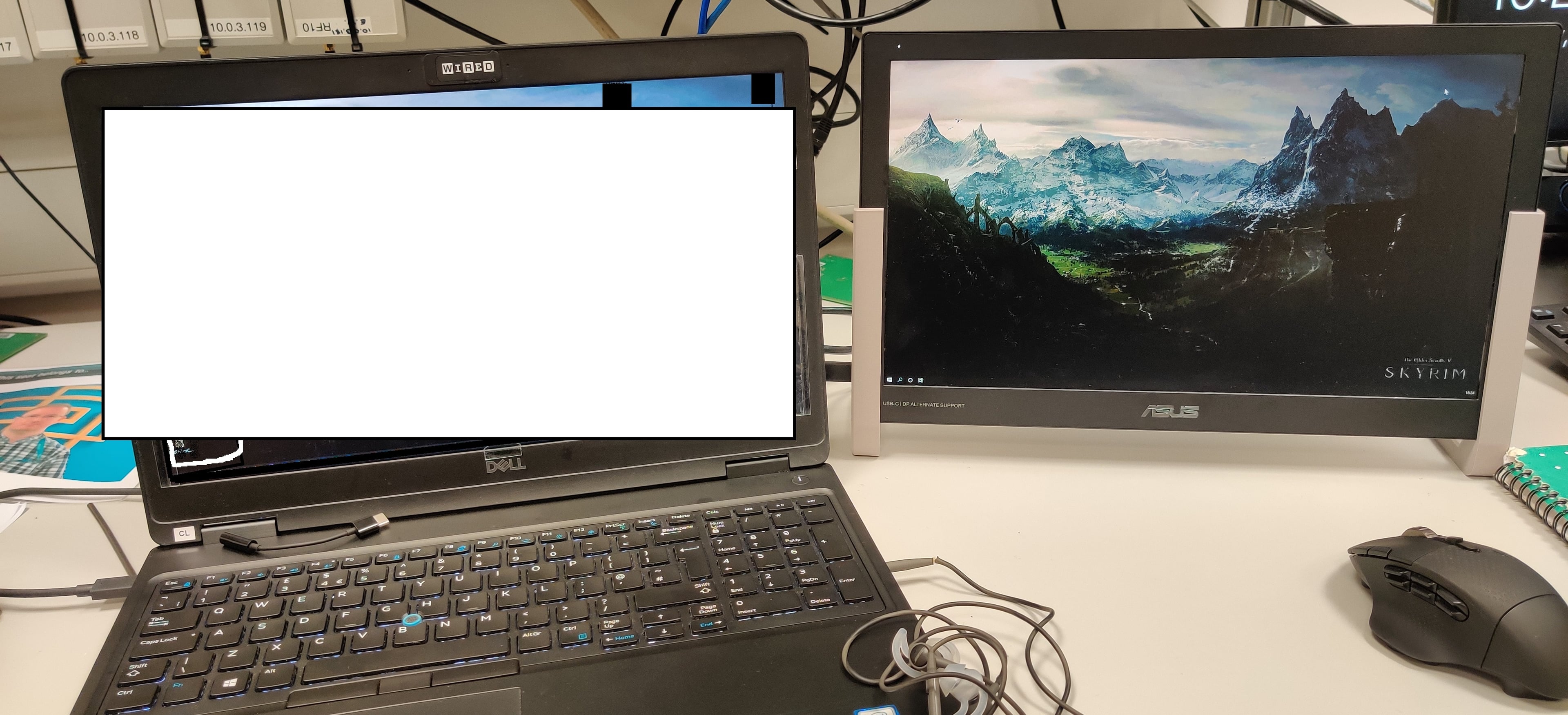 Asus MB169C+ Stand 3d model