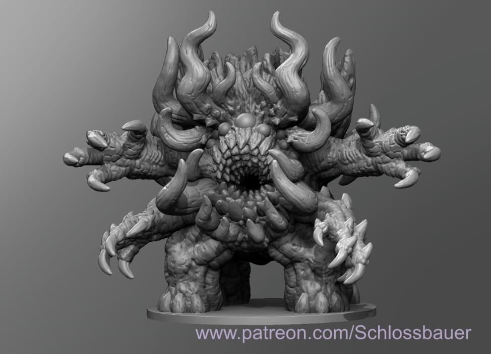 Olethrodaemon 3d model