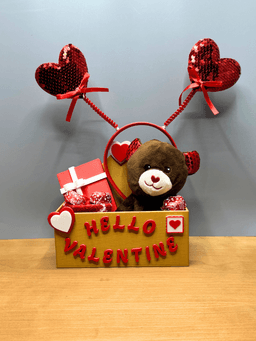 Valentine Envelope Gift Box No AMS Needed Customizable Text. 3d model