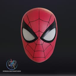 Spiderman Becoming Venom Mask 3d Printer File STL 3d model