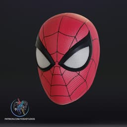 Spiderman Becoming Venom Mask 3d Printer File STL 3d model