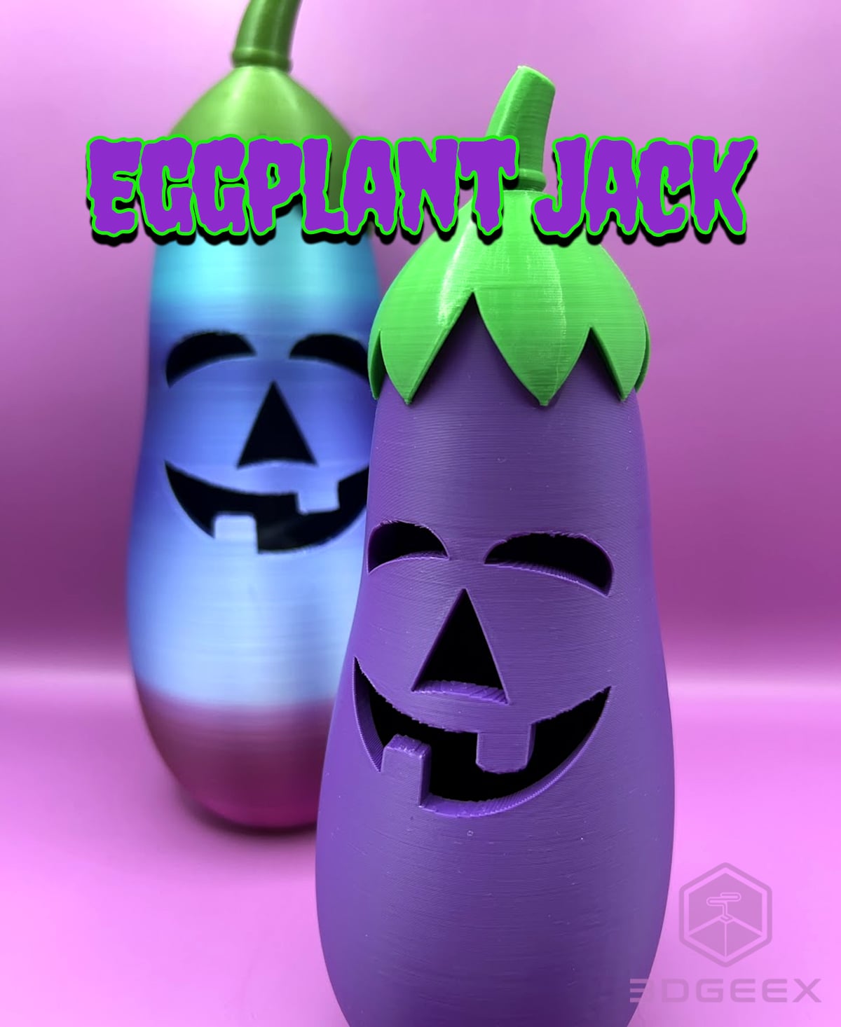 Eggplant Jack 3d model