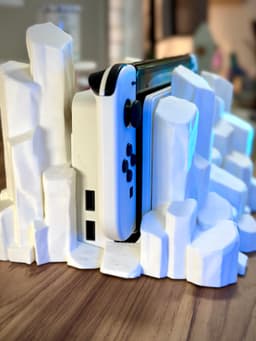 Quartz Nintendo Switch Dock - Classic & OLED 3d model
