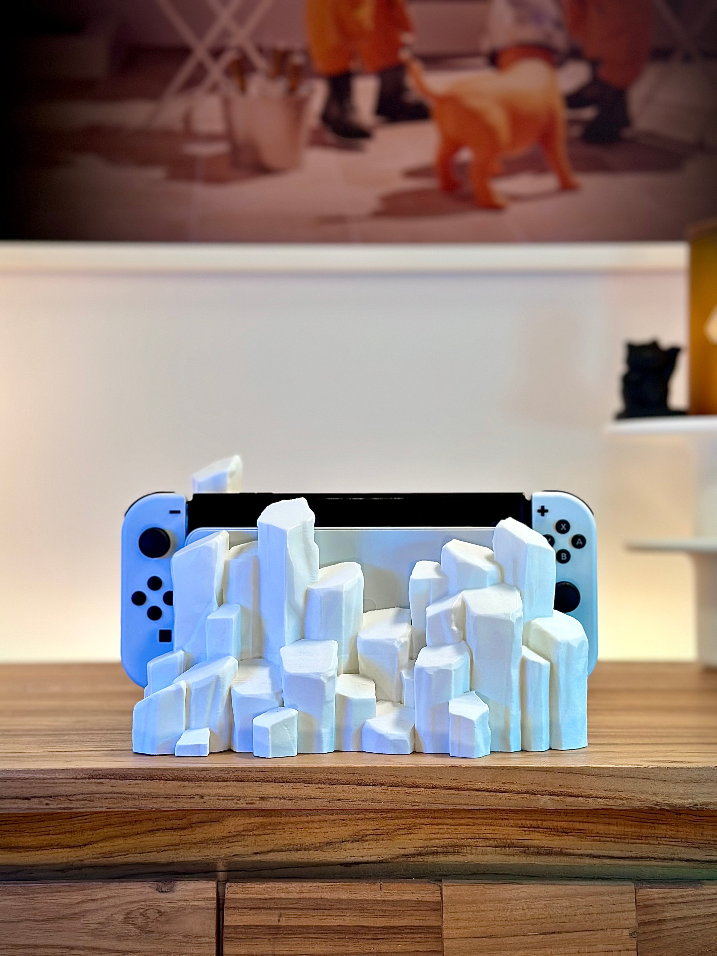 Quartz Nintendo Switch Dock - Classic & OLED 3d model