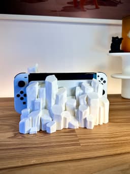 Quartz Nintendo Switch Dock - Classic & OLED 3d model