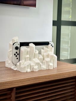 Quartz Nintendo Switch Dock - Classic & OLED 3d model