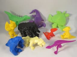 Low Poly Dinosaur Set 2/4 3d model