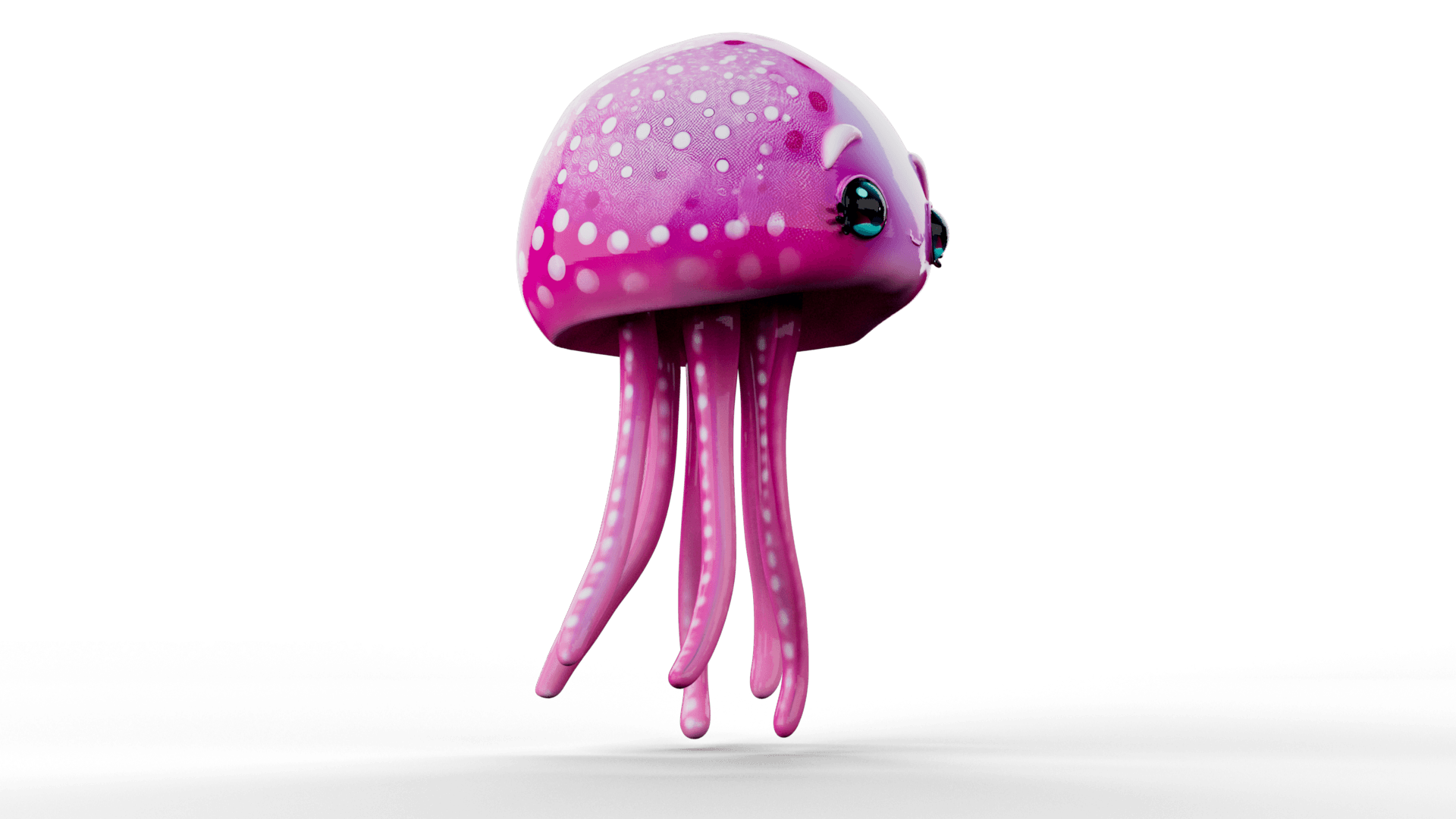 Cute Jellyfish 3d model