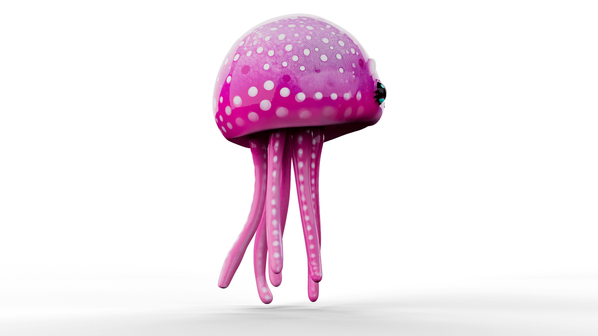 Cute Jellyfish 3d model