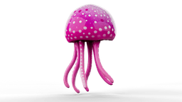 Cute Jellyfish 3d model