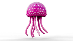 Cute Jellyfish 3d model