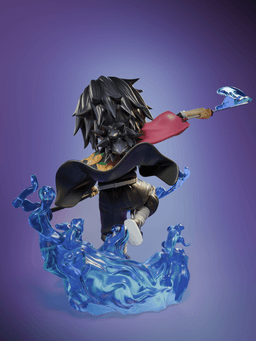 Demon Slayer Tomyoka Chibi - Premium Collectible 3d model