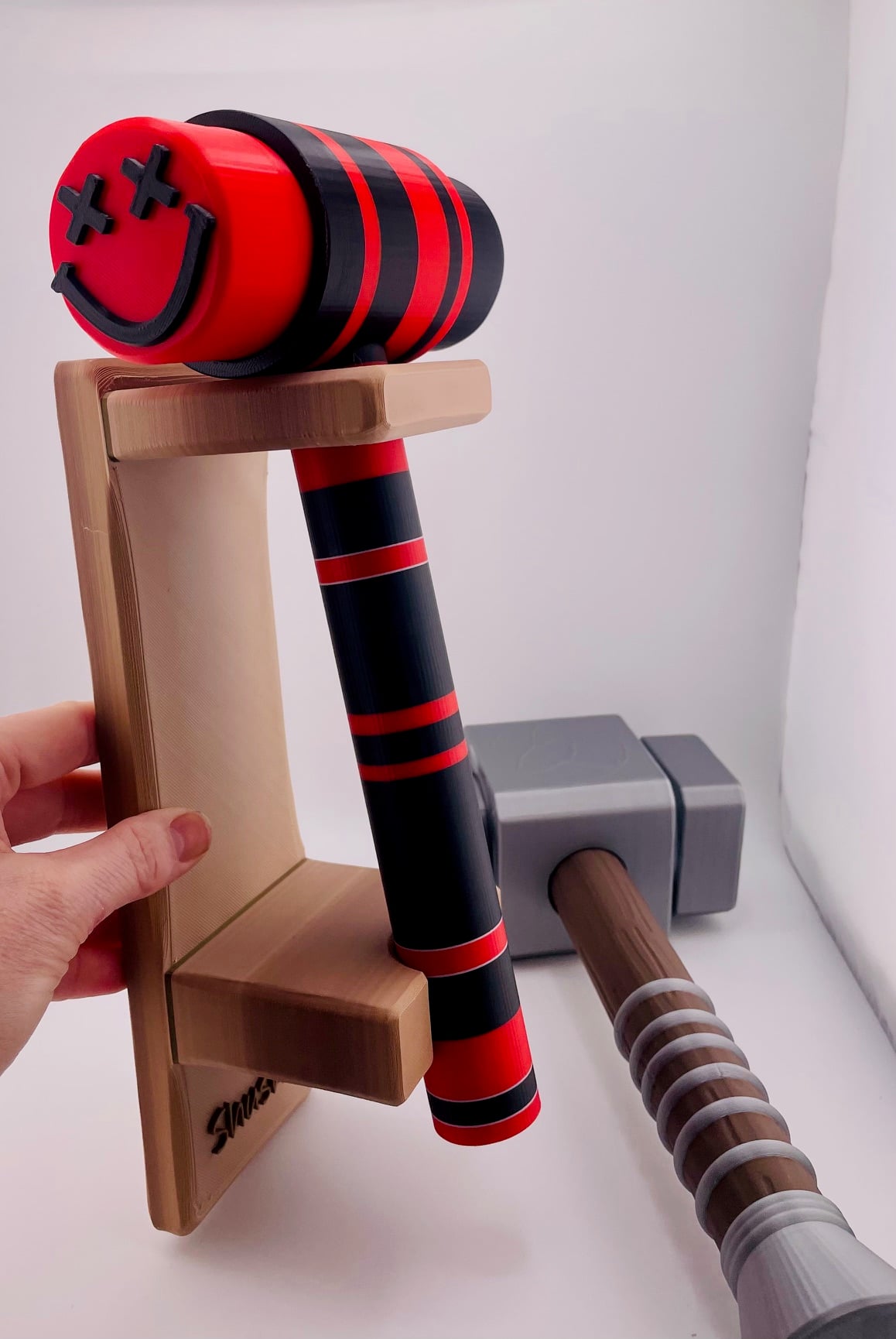 Holder for Double Clicker Hammers 3d model