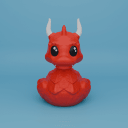 Dragon Duck 3d model