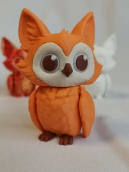 Flexi multicolor FoxOwl 3d model