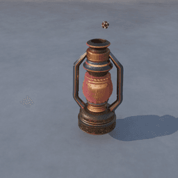 Lamp Dice Tower 3d model