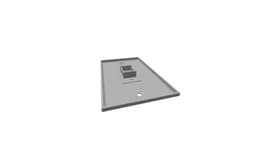 Ethernet Keystone wall plate.stl 3d model