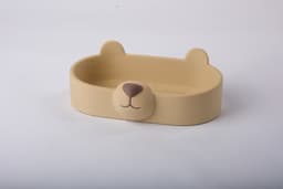 Bear Face Tray - Cute Animal Storage Dish 3d model