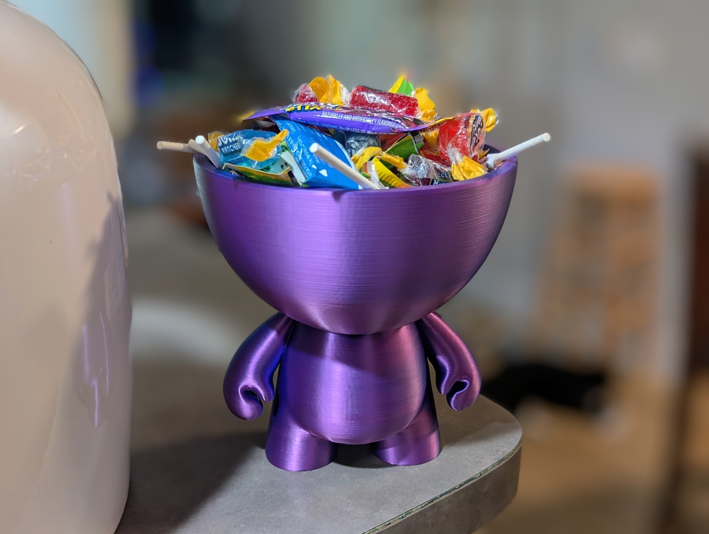 Bowl Head Figure - Storage Container 3d model