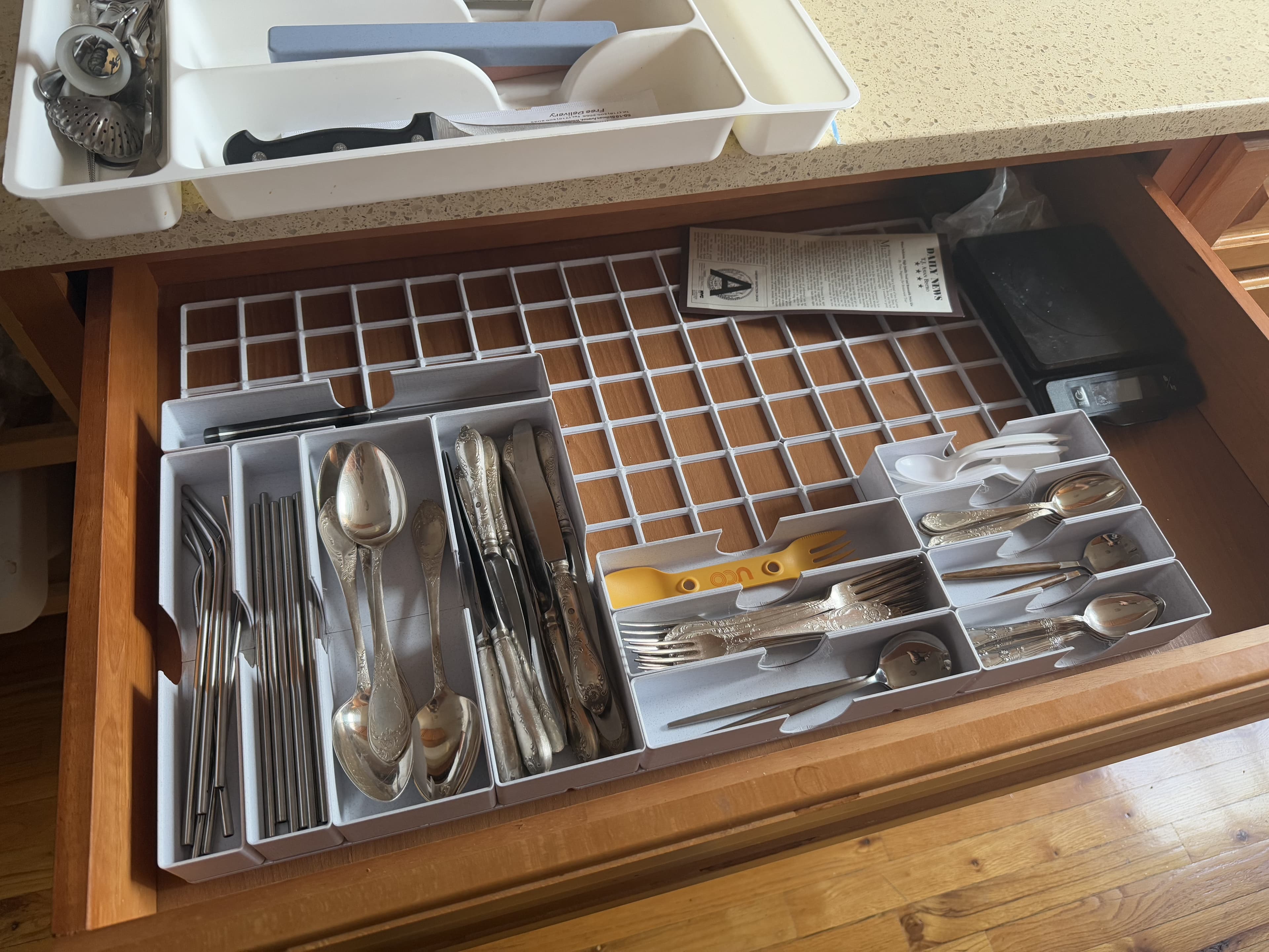 Gridfinity Cutlery BIns 3d model